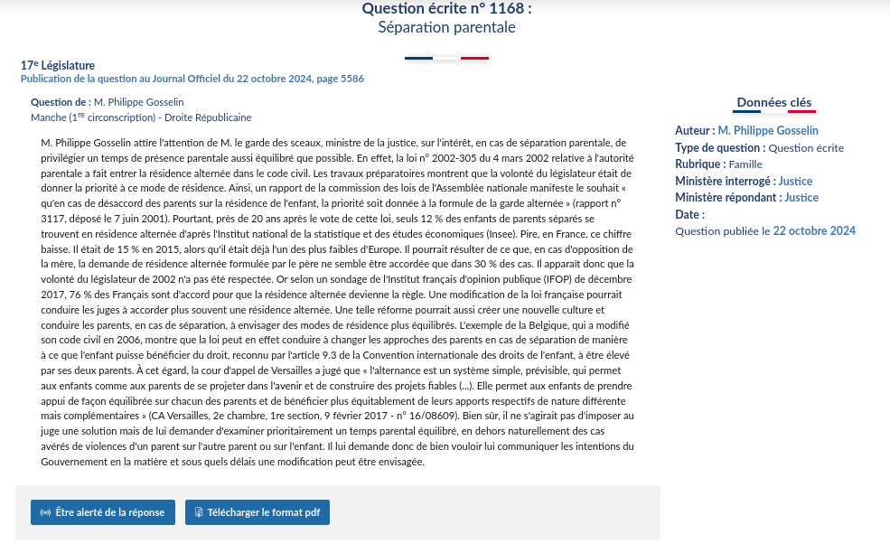 Résidence alternée : une nécessité pour le bien-être de l’enfant ?