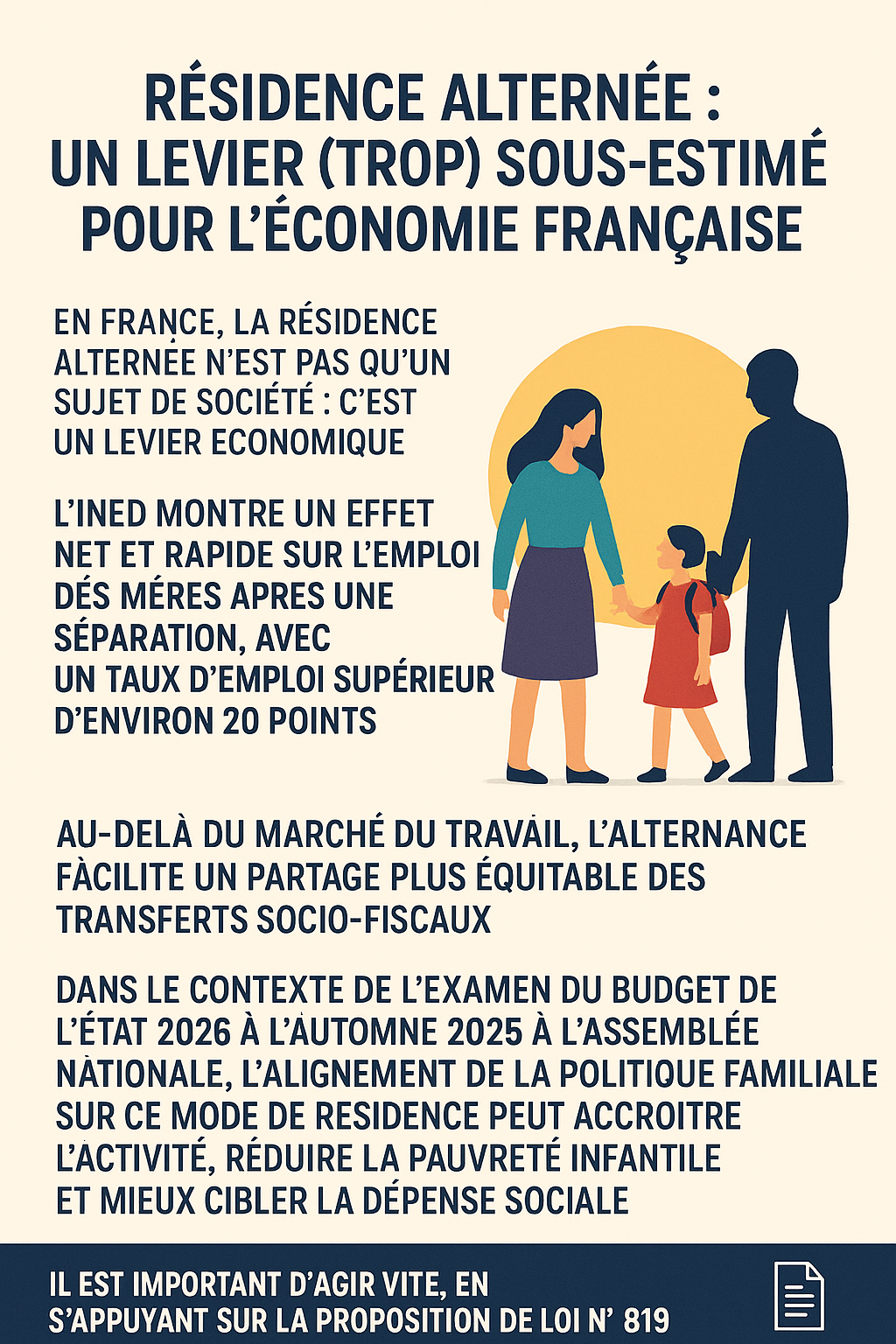 Résidence alternée : un levier (trop) sous-estimé pour l’économie française