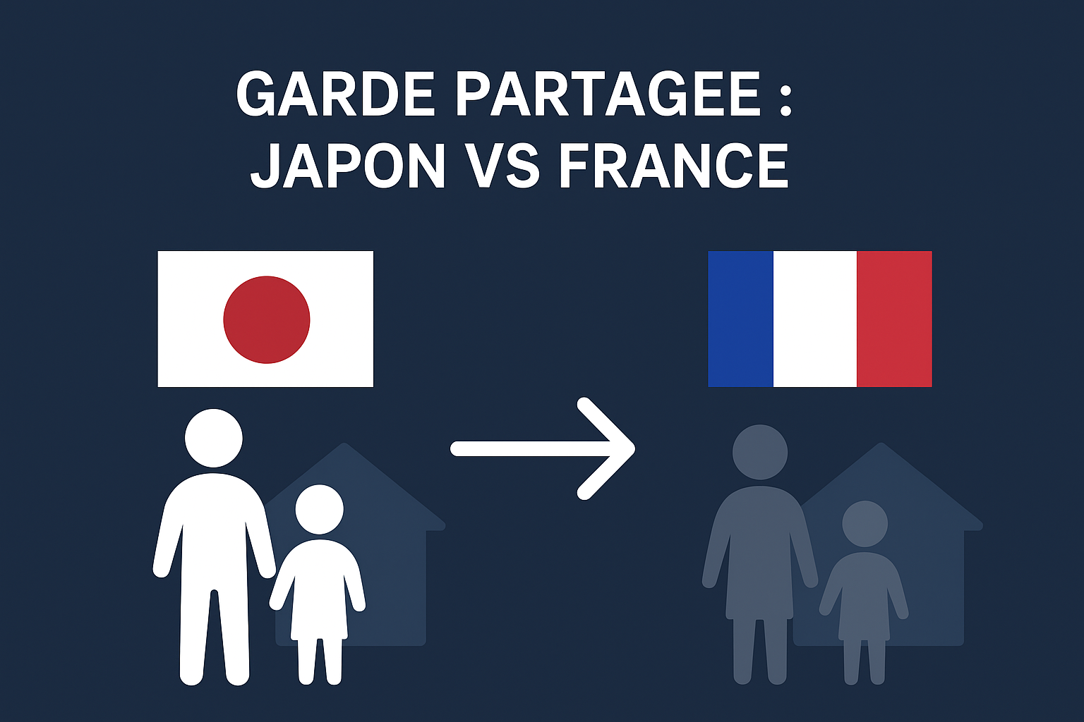 Le Japon franchit un pas historique vers la garde partagée pendant que la France reste en attente (PPL 819)