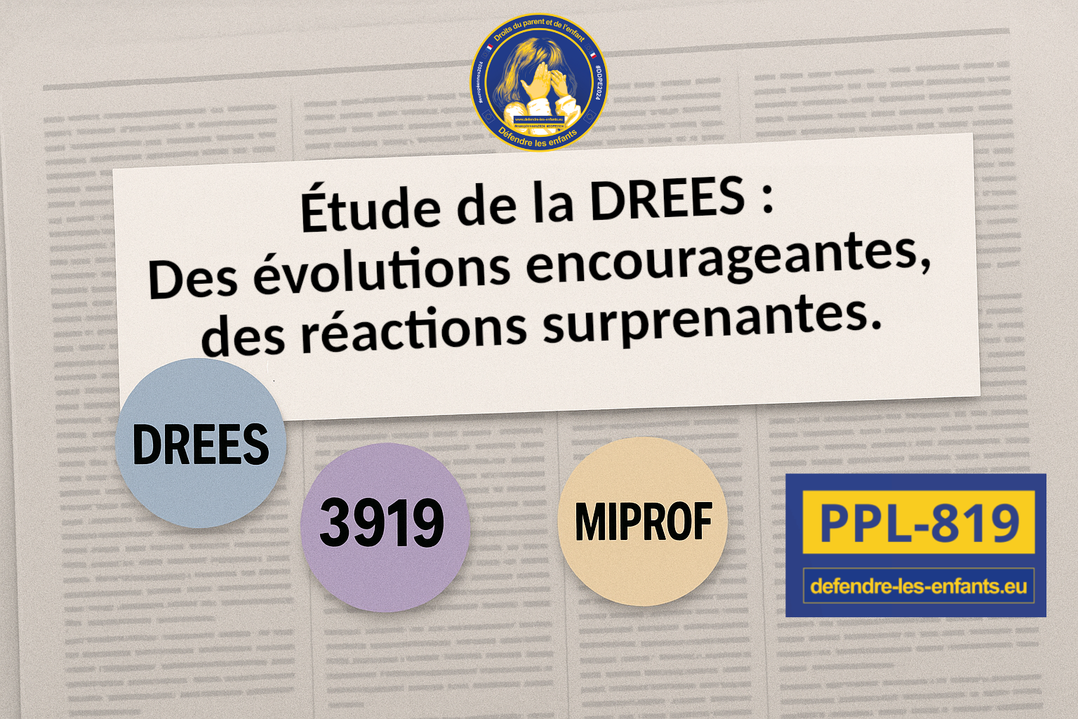 Étude de la DREES : Des évolutions encourageantes, des réactions surprenantes.
