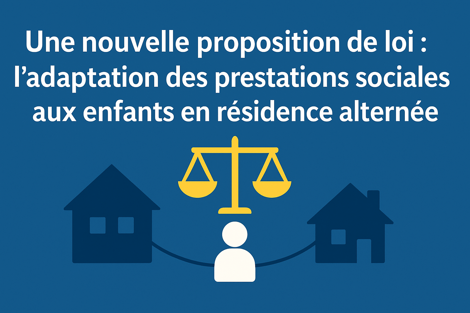 Une nouvelle proposition de loi : l’adaptation des prestations sociales aux enfants en résidence alternée